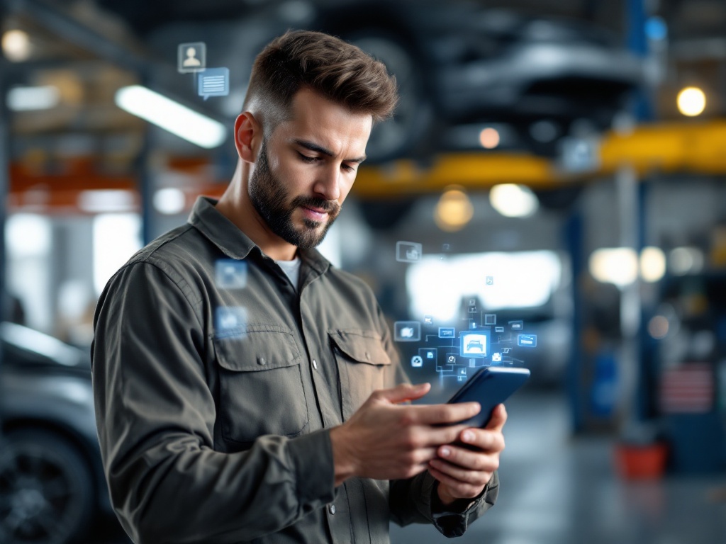 Mobile App for Auto Repair Shops
